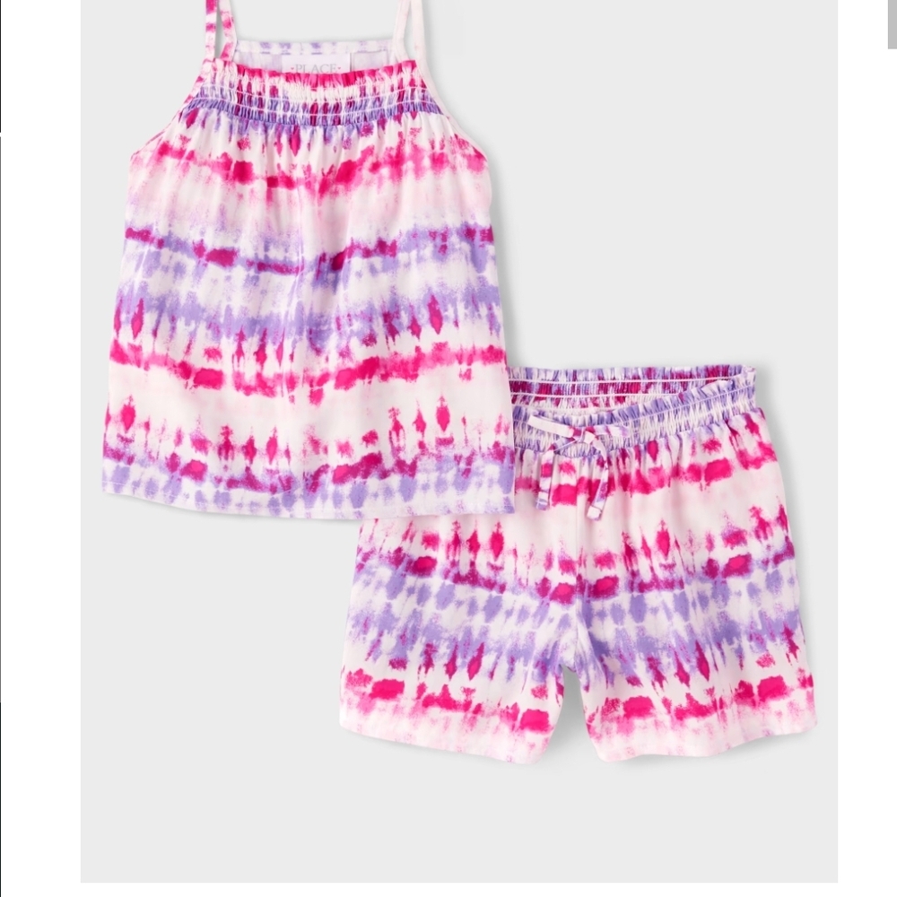 The Children's Place Pink and Purple Kids Set